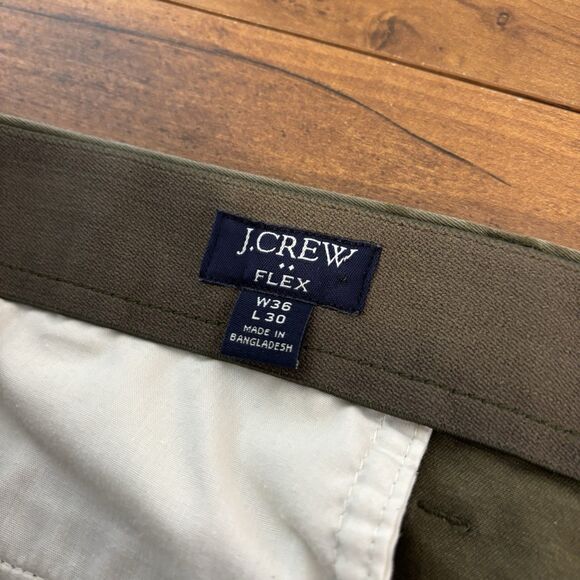 J Crew Factory 36x30 Slim Fit Flex Chino Pant Stretch TruTemp BZ109 - Picture 8 of 8